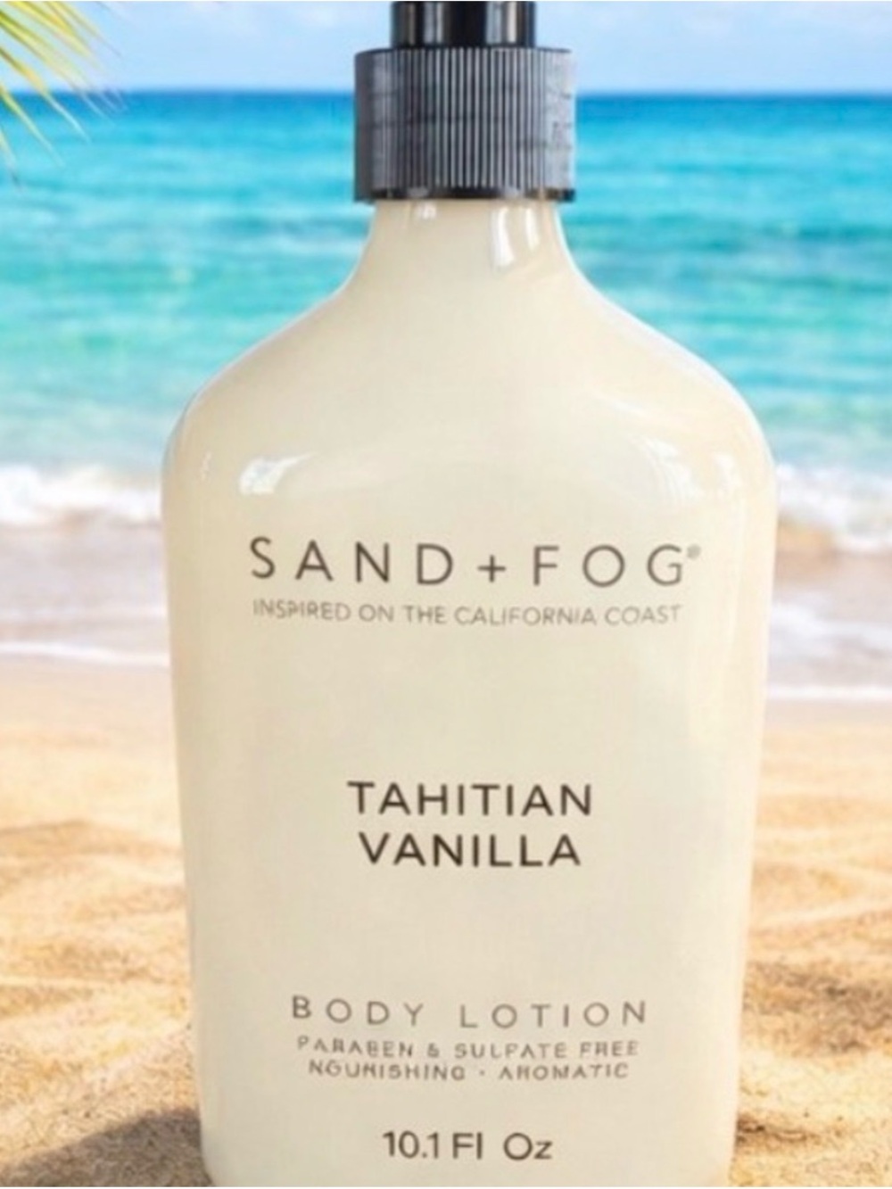 Sand + Fog Tahitian Vanilla Body Lotion - Cream